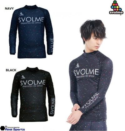 【SVOLME スボルメ】マルチドットロングインナーシャツ 1193-31903