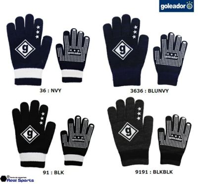 【goleador ゴレアドール】ロゴニットグローブ スマホ対応 A-041