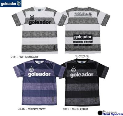 【goleador ゴレアドール】昇華 ボーダープラTシャツ G-440-3