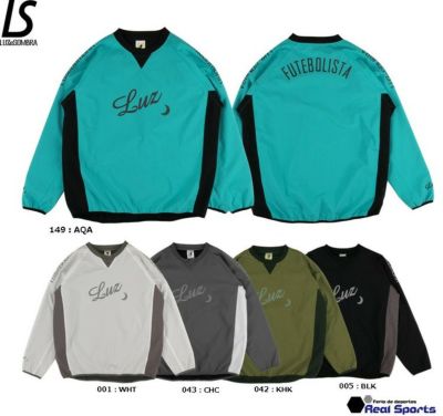 【LUZeSOMBRA ルースイソンブラ】23FW STRETCH TAFTA MESH PULLOVER TOP F2011107 サッカー フットサル ウェア レアルスポーツ