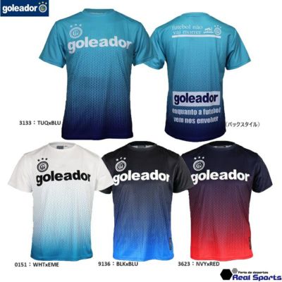 【goleador ゴレアドール】昇華グラデーションドット プラTシャツ G-440-4