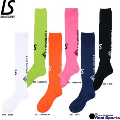 【LUZeSOMBRA ルースイソンブラ】LOGO PATTERN LONG SOX L1221381(L2221382)
