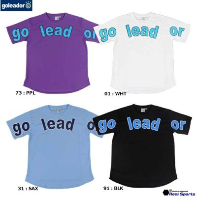 【goleador ゴレアドール】22SS 鹿の子プラクティス Bigアーチロゴ オーバー Tシャツ F-328