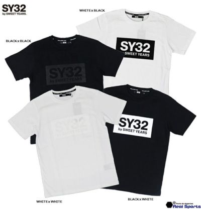 SY32 by SWEET YEARS】BOX LOGO TEE TNS1724J | 【公式】レアル