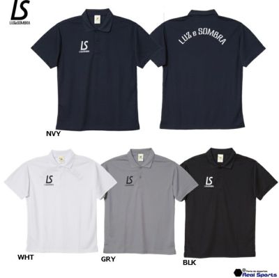 【LUZeSOMBRA ルースイソンブラ】SPORTS POLO-SHIRT F1811028