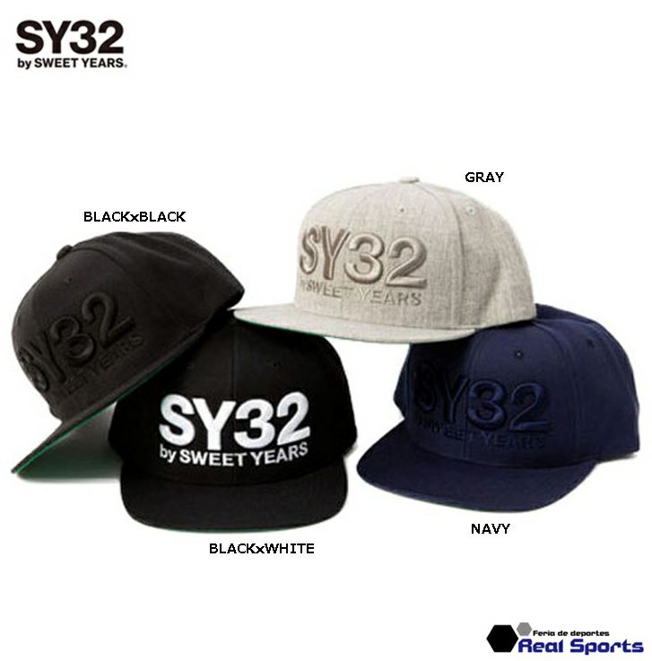 SY32 by SWEET YEARS】3D LOGO SNAPBACK CAP 10282 キャップ | 【公式