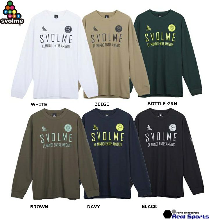 予約：9/9発売【SVOLME スボルメ】22AW FBロゴロングプラT SDG 1223-99400 | 【公式】レアルスポーツ オンラインショップ