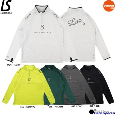 【LUZeSOMBRA ルースイソンブラ】ジュニア 24FW Jr LS 2WAY HALF ZIP TOP L2222051
