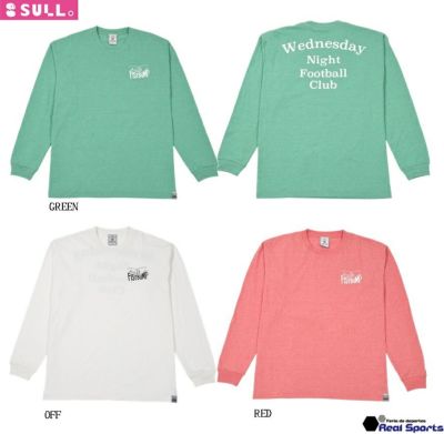 【SULLO スージョ】23SS WEDNESDAY NIGHT FOOTBALL CLUB LS TEE 1540401014