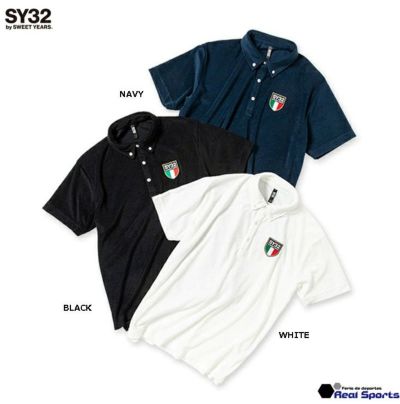 【SY32 by SWEET YEARS】23SS ITALY WAPPEN PILE POLO 13025