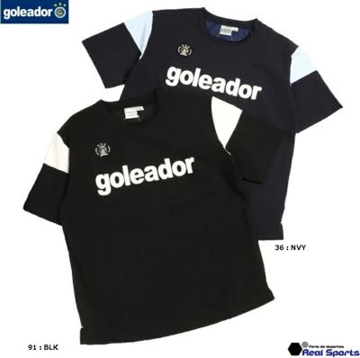 【goleador ゴレアドール】23SS ハニカムリップワッシャージャージハーフピステトップ G-2547