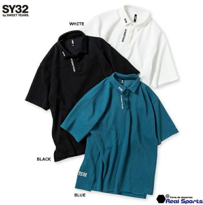 【SY32 by SWEET YEARS】23SS BIG SILHOUETTE POLOSHIRTS 13106