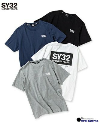 【SY32 by SWEET YEARS】23SS BOX LOGO BACK PRINT TEE 13032J