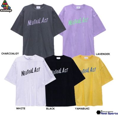 【SVOLME スボルメ】23SS NTロゴオーバーTシャツ 8231-27010
