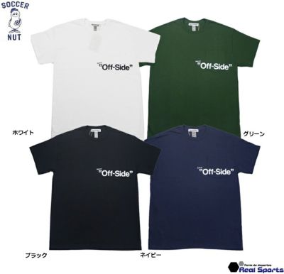 【SOCCER NUT サッカーナッツ】23SS NUTS3 半袖TEE SNW184 サッカージャンキー