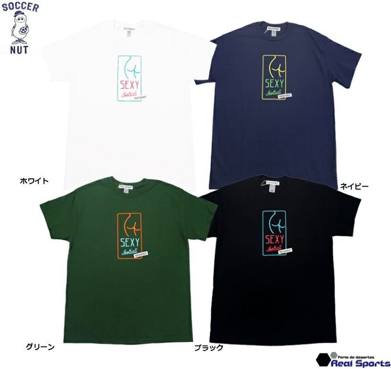 【soccer Nut サッカーナッツ】23ss Nuts4 半袖tee Snw185 サッカージャンキー 