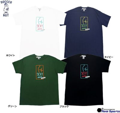 【SOCCER NUT サッカーナッツ】23SS NUTS4 半袖TEE SNW185 サッカージャンキー