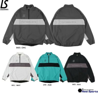 【LUZeSOMBRA ルースイソンブラ】24FW STRETCH TAFTA MESH HALFZIP TOP L1232106