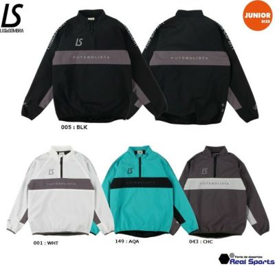 【LUZeSOMBRA ルースイソンブラ】ジュニア 24FW Jr STRETCH TAFTA MESH HALFZIP TOP L2232113