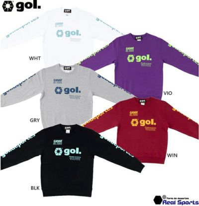 【gol. ゴル】23AW スウェットシャツ＜ロゴス＞ G393-928