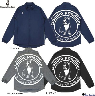【Claudio Pandiani ｸﾗｳﾃﾞｨｵﾊﾟﾝﾃﾞｨｱｰﾆ】蜂楽廻犬+290 ストレッチフルZIPトレーニングジャケット CP23D33 サッカージャンキー