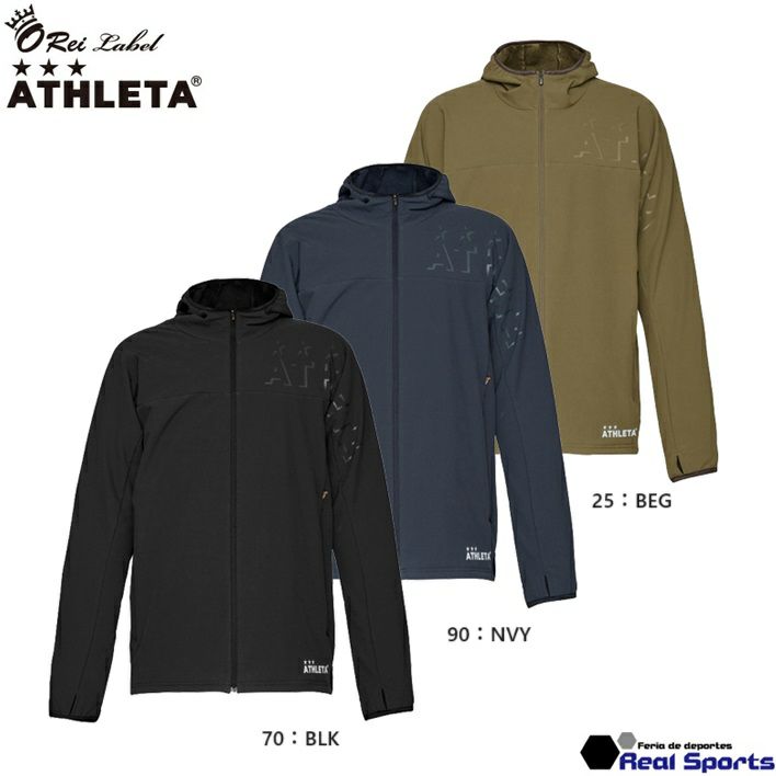 値下げ中】ATHLETA中綿3DエンボスBlack O Rei 中綿3DエンボスJK