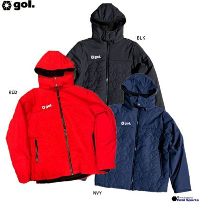【gol. ゴル】23AW パディングハーフコート G313-093