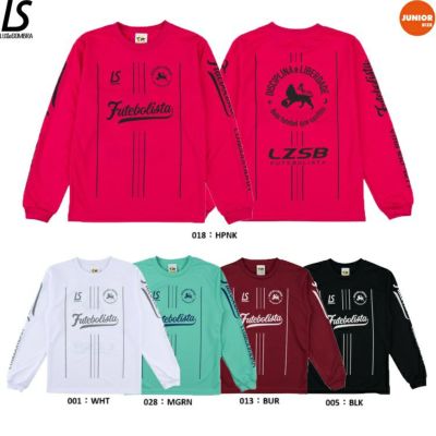 LUZeSOMBRA ルースイソンブラ ジュニア 25FW Jr STRIPE FUTEBOLISTA L/S PRA SHIRT L2233006