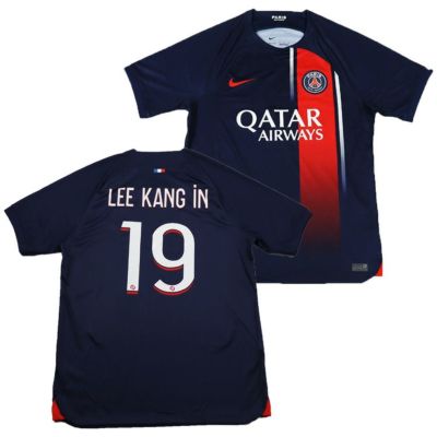 【NIKE ナイキ】#19 李康仁（イ・ガンイン）23/24 PSG パリサンジェルマン HOME レプリカユニフォーム DX2694-411