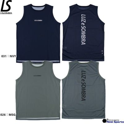 【LUZeSOMBRA ルースイソンブラ】23SS NAVIGATORS MESH NOSLEEVE L1231010