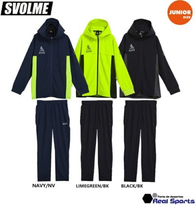 【SVOLME スボルメ】ジュニア 23SS JrFINEジャージフーディ&スリムパンツ SDG 1231-09001/09102