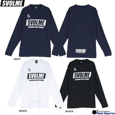 【SVOLME スボルメ】24SS シンプルロゴロングプラT 1241-22200