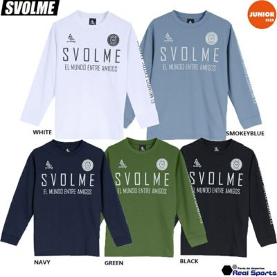 【SVOLME スボルメ】ジュニア 24SS JRロゴロングプラT 24SDG 1241-25300