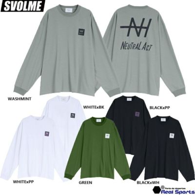 【SVOLME スボルメ】24SS NTクールロゴロングT 8241-28810