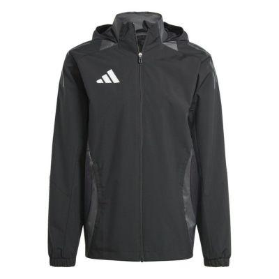 【adidas アディダス】TIRO24 C オールウェザージャケット ブラック HBP45 IJ8343