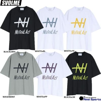 【SVOLME スボルメ】24SS NTDRYロゴＴシャツSDG 8241-28110