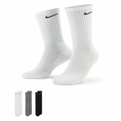 【NIKE ナイキ】3P Eクッション  クルー ソックス マルチカラー SX7664 964