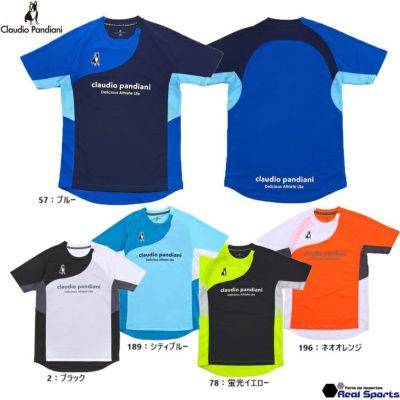 【Claudio Pandiani ｸﾗｳﾃﾞｨｵﾊﾟﾝﾃﾞｨｱｰﾆ】24SS ワークアウトシャツ パリピBUHI+2 CP24A01 サッカージャンキー