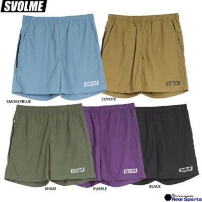 【SVOLME スボルメ】24SS ライトシェルバギーショーツ 1241-23602