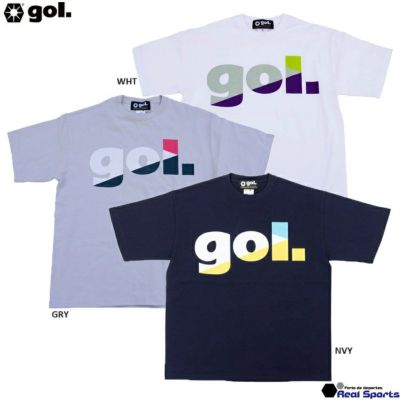 【gol. ゴル】24SS ルーズサイズTシャツ＜トリアングロ＞ G492-951