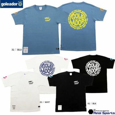 【goleador ゴレアドール】24SS サーフロゴチェーンステッチ プリントTシャツ G-2600