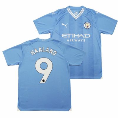 【PUMA プーマ】＃9 ハーランド 23/24 マンチェスター・シティ HOME レプリカシャツ 770438-01