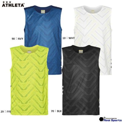 【ATHLETA アスレタ】24SS グラフィックノースリーブプラシャツ 01099