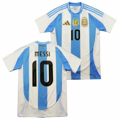 【adidas アディダス】＃10 リオネル・メッシ 2024 アルゼンチン代表 HOME レプリカ ユニフォーム IXD49/IP8409