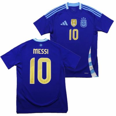【adidas アディダス】＃10 リオネル・メッシ 2024 アルゼンチン代表 AWAY レプリカ ユニフォーム IXD52/IP8409