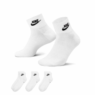 【NIKE ナイキ】アンクルエッセンシャル3P クォーターソックス DX5074 101