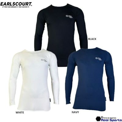 【Earls Court アールズコート】超冷感 ICE ロングクルーネックインナー EC-12-2