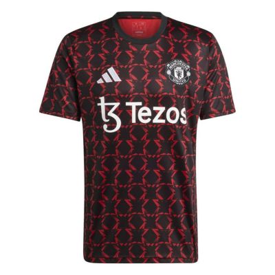 【adidas アディダス】24/25 マンチェスターユナイテッドFC プレマッチシャツ JTV18/IT1996