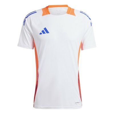 【adidas アディダス】TIRO24 C トレーニングジャージー ホワイト/アップソーラーレッド HAP66 JF4194