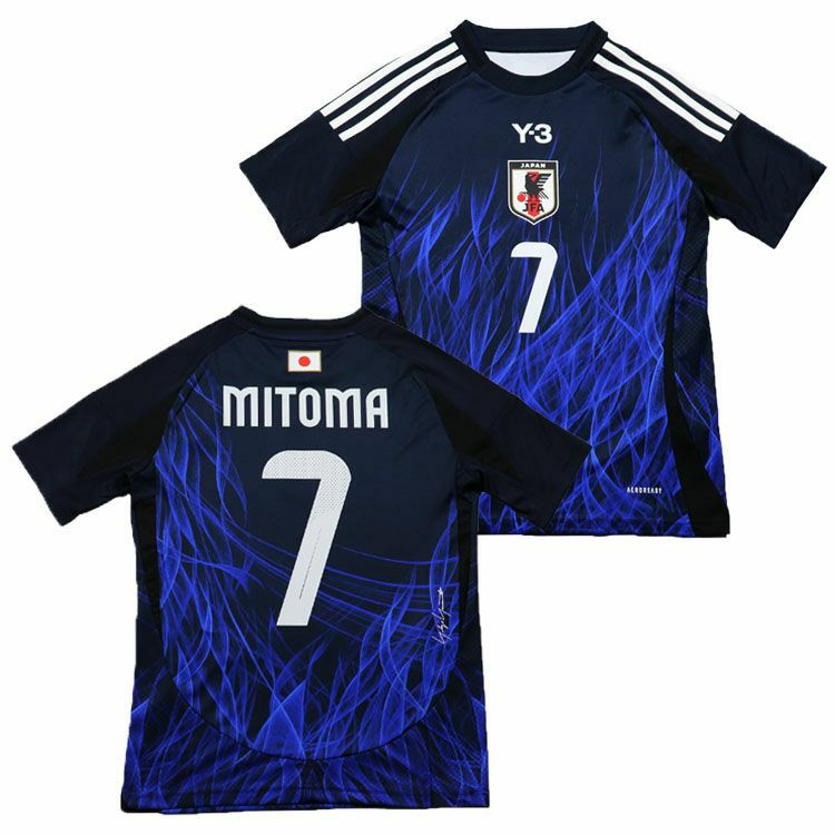 adidas アディダス】＃7三苫薫 キッズ サッカー 日本代表 2024 ホーム  
